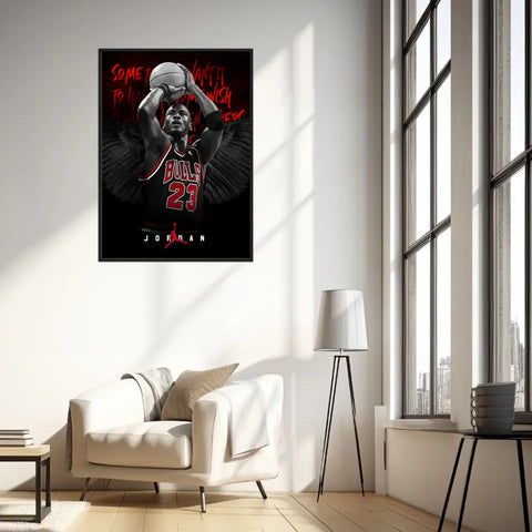Affiche et Tableau Pop Art de Michael Jordan Chicago Bulls