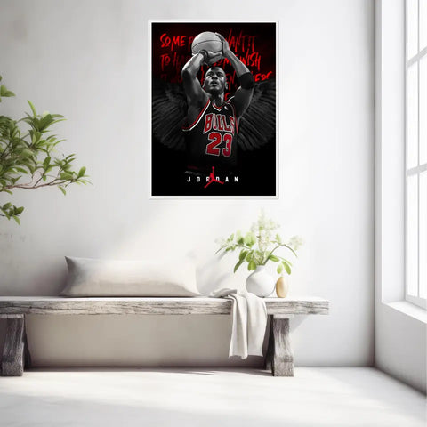 Affiche et Tableau Pop Art de Michael Jordan Chicago Bulls