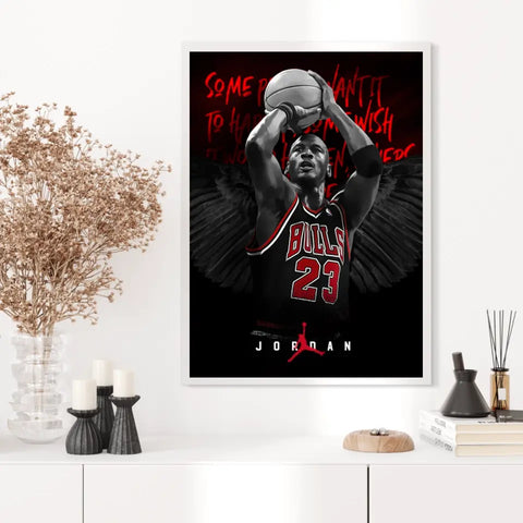 Affiche et Tableau Pop Art de Michael Jordan Chicago Bulls