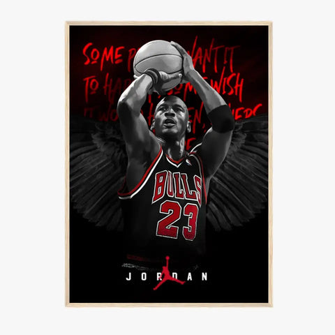 Affiche et Tableau Pop Art de Michael Jordan Chicago Bulls