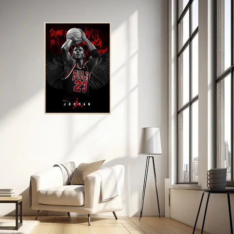 Affiche et Tableau Pop Art de Michael Jordan Chicago Bulls