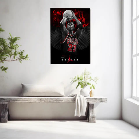 Affiche et Tableau Pop Art de Michael Jordan Chicago Bulls