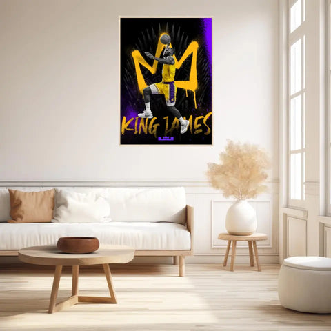 Affiche et Tableau Pop Art de Lebron King James