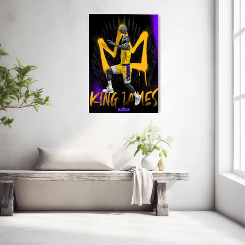Affiche et Tableau Pop Art de Lebron King James