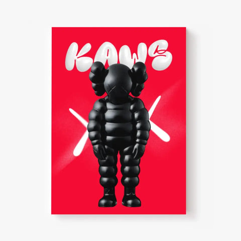 Affiche et Tableau Pop Art de Kaws Black and Red