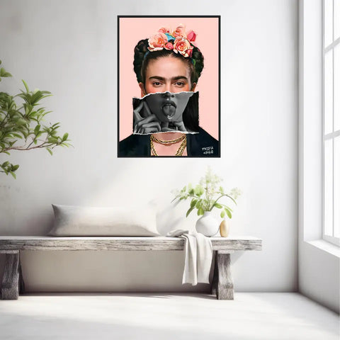 Affiche et Tableau Pop Art de Frida Kahlo