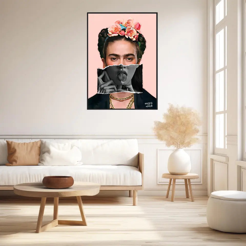 Affiche et Tableau Pop Art de Frida Kahlo