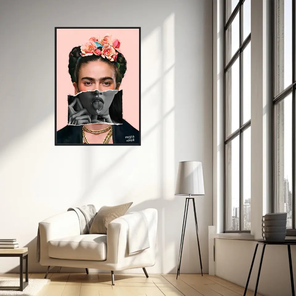 Affiche et Tableau Pop Art de Frida Kahlo