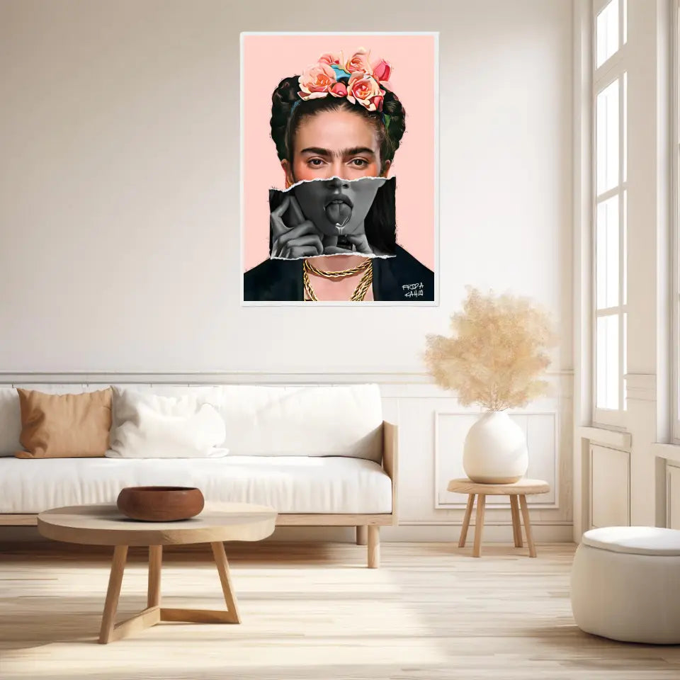 Affiche et Tableau Pop Art de Frida Kahlo
