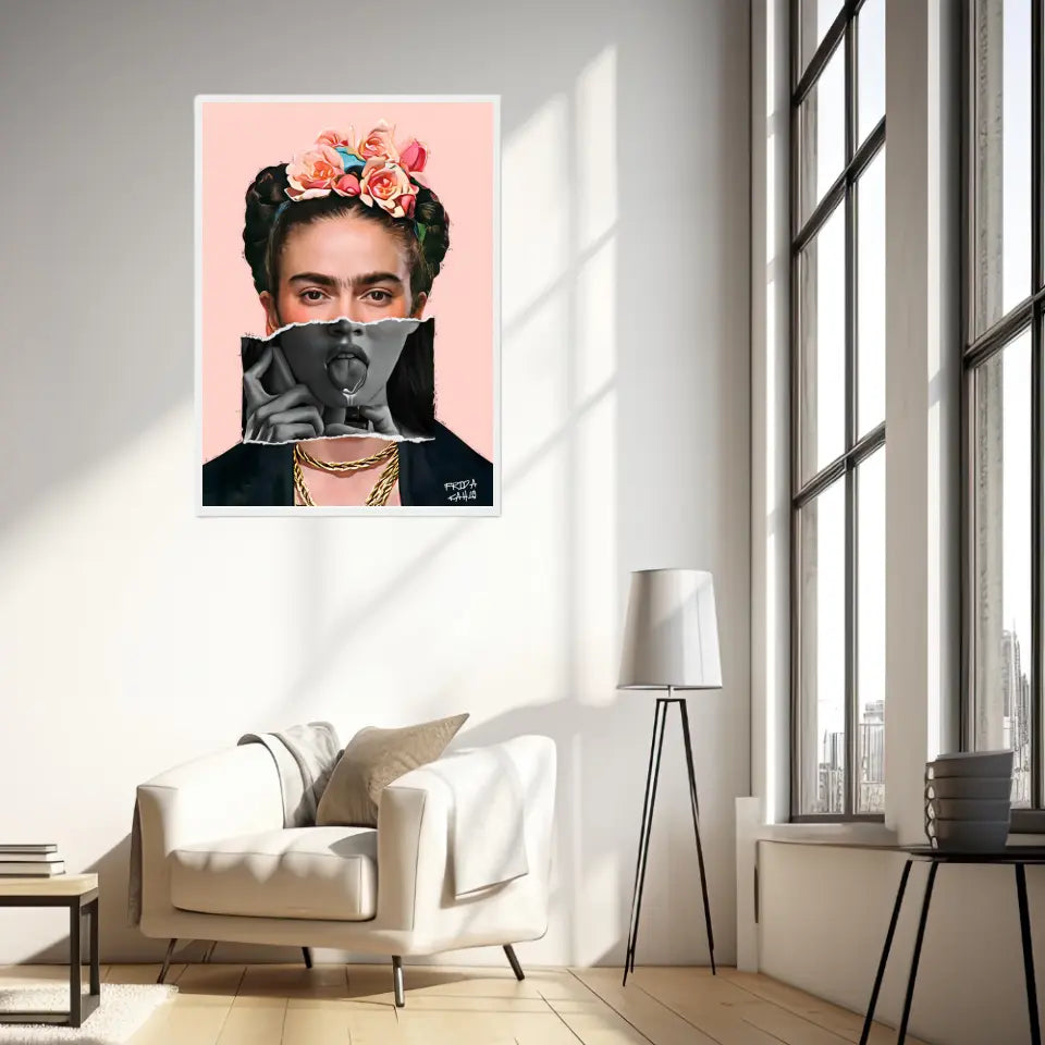 Affiche et Tableau Pop Art de Frida Kahlo