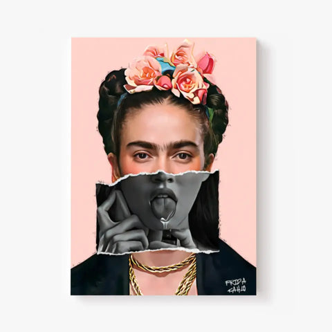 Affiche et Tableau Pop Art de Frida Kahlo