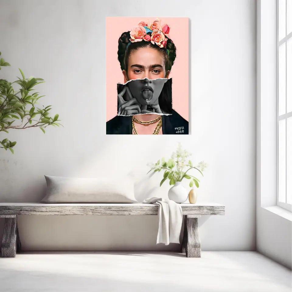 Affiche et Tableau Pop Art de Frida Kahlo