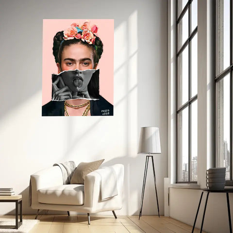 Affiche et Tableau Pop Art de Frida Kahlo