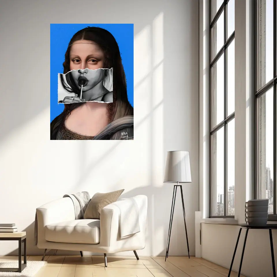 Affiche et Tableau Pop Art de Mona Lisa