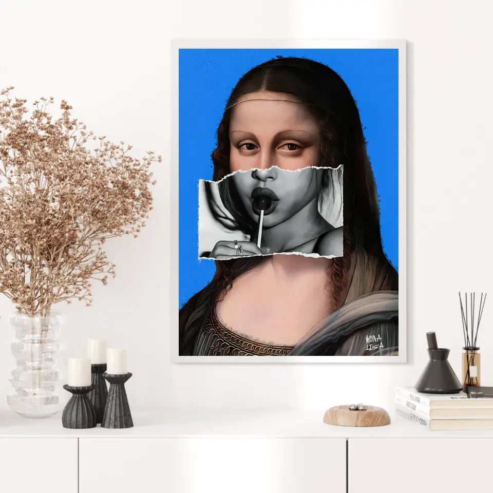 Affiche et Tableau Pop Art de Mona Lisa