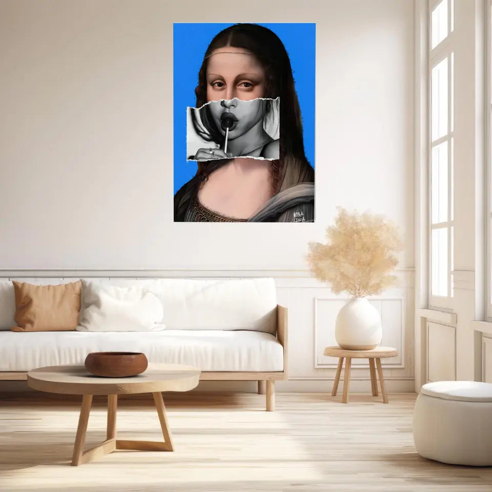 Affiche et Tableau Pop Art de Mona Lisa