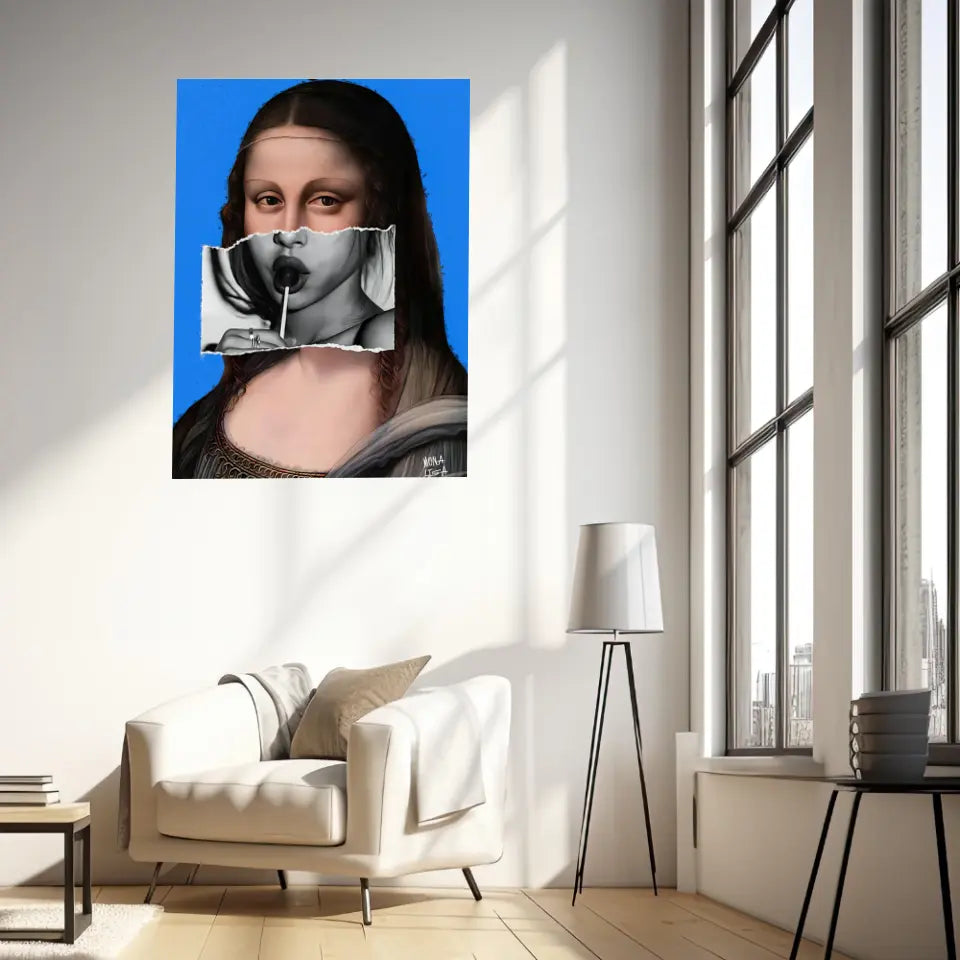 Affiche et Tableau Pop Art de Mona Lisa