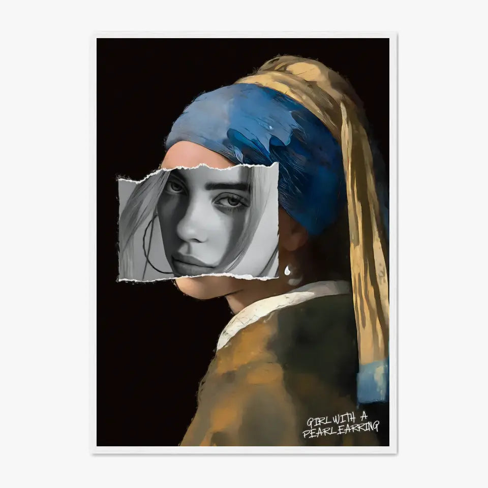 Affiche et Tableau Pop Art Girl with a Pearl Earring