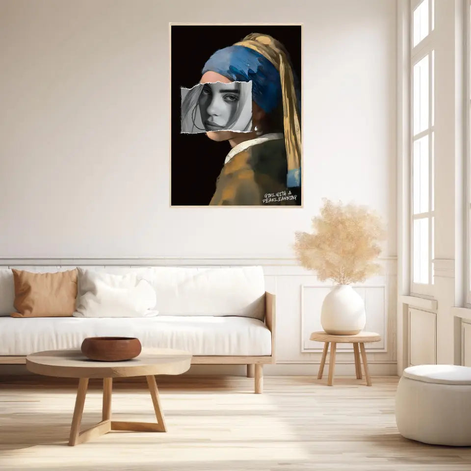 Affiche et Tableau Pop Art Girl with a Pearl Earring