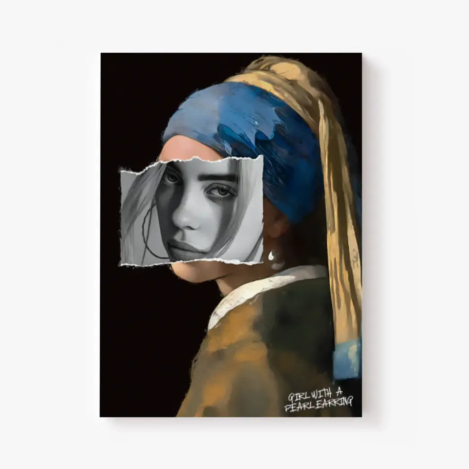 Affiche et Tableau Pop Art Girl with a Pearl Earring