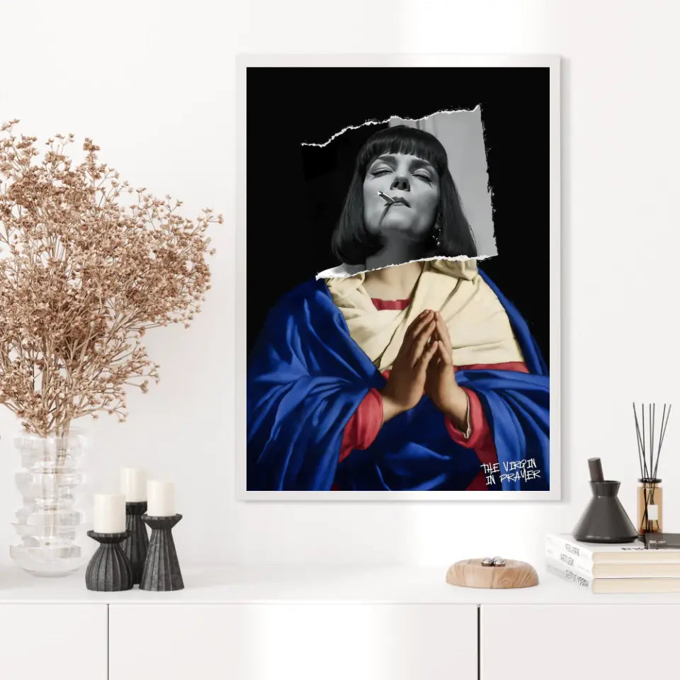 Affiche et Tableau Pop Art The Virgin In Prayer