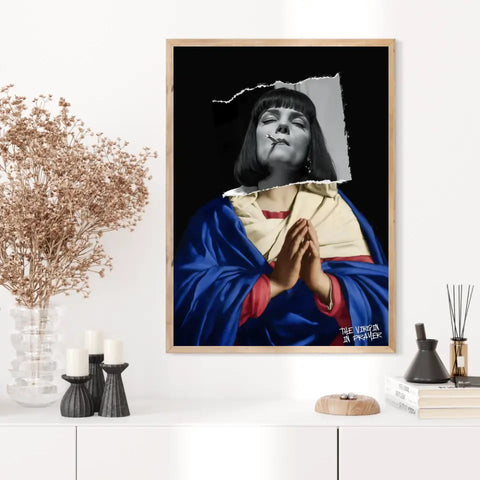 Affiche et Tableau Pop Art The Virgin In Prayer