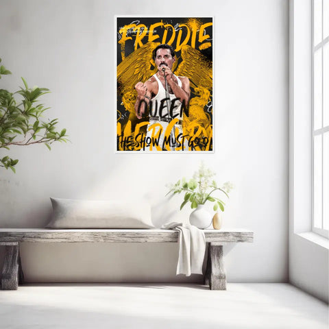 Affiche et Tableau Pop Art de Freddie Mercury