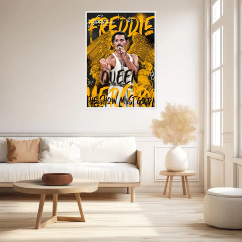 Affiche et Tableau Pop Art de Freddie Mercury