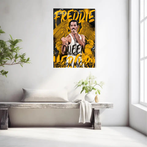 Affiche et Tableau Pop Art de Freddie Mercury