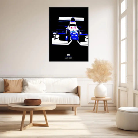 Affiche ou Tableau Tyrrell 019 Jean Alesi 1990 Formule 1