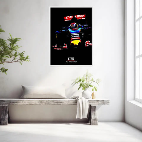 Affiche ou Tableau Toro Rosso STR10 Max Verstappen Formule 1