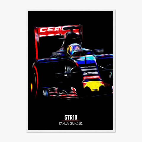 Affiche ou Tableau Toro Rosso STR10 Carlos Sainz Formule 1