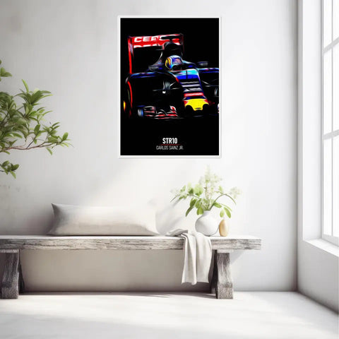 Affiche ou Tableau Toro Rosso STR10 Carlos Sainz Formule 1
