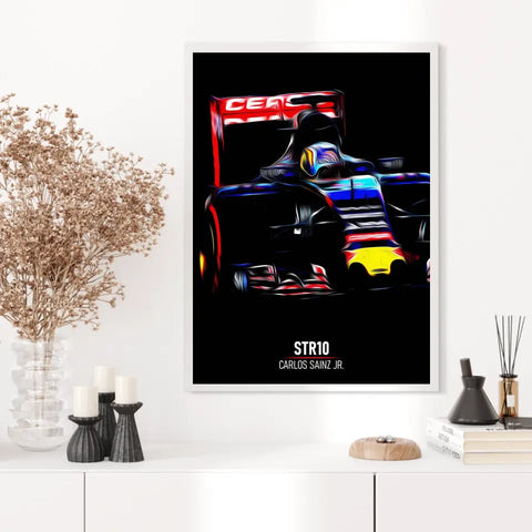 Affiche ou Tableau Toro Rosso STR10 Carlos Sainz Formule 1
