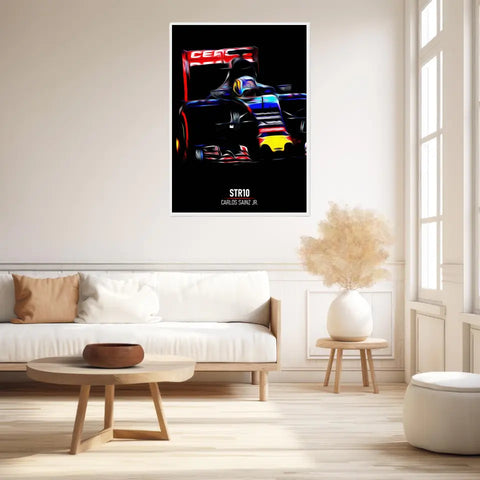 Affiche ou Tableau Toro Rosso STR10 Carlos Sainz Formule 1