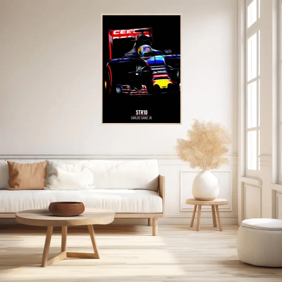 Affiche ou Tableau Toro Rosso STR10 Carlos Sainz Formule 1