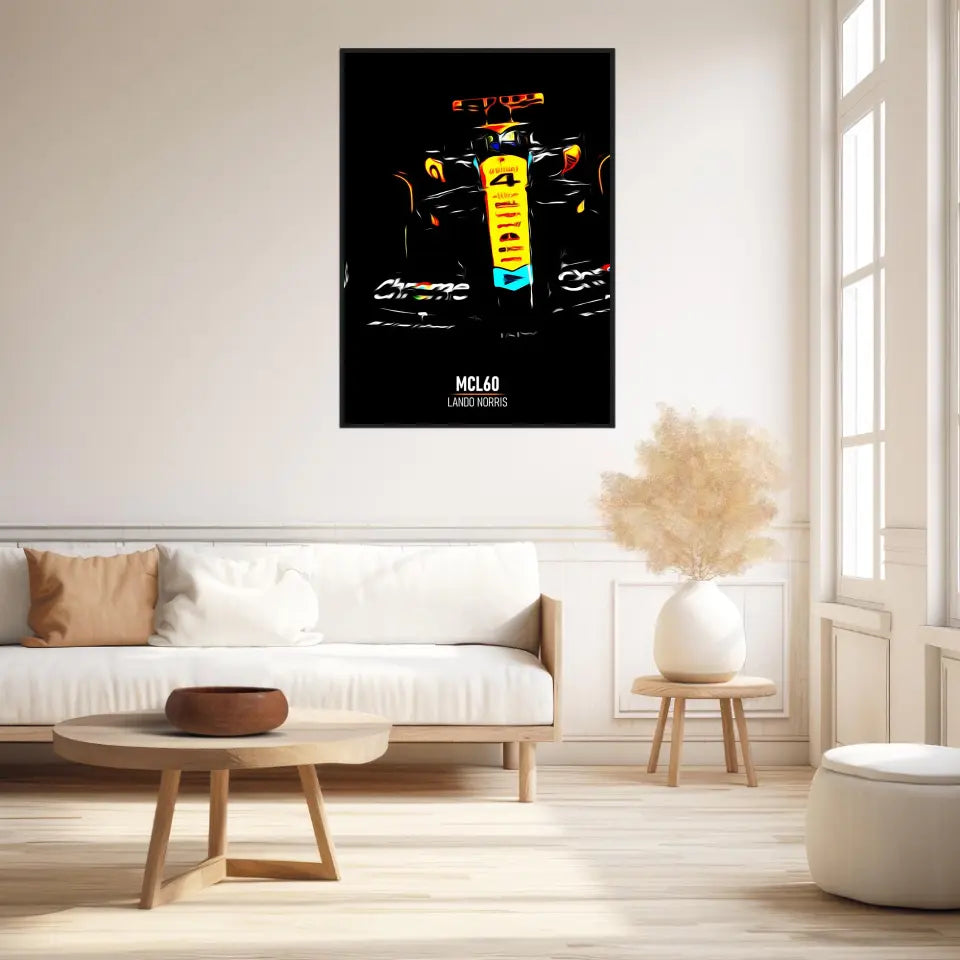Affiche ou Tableau McLaren MCL60 Lando Norris Formule 1
