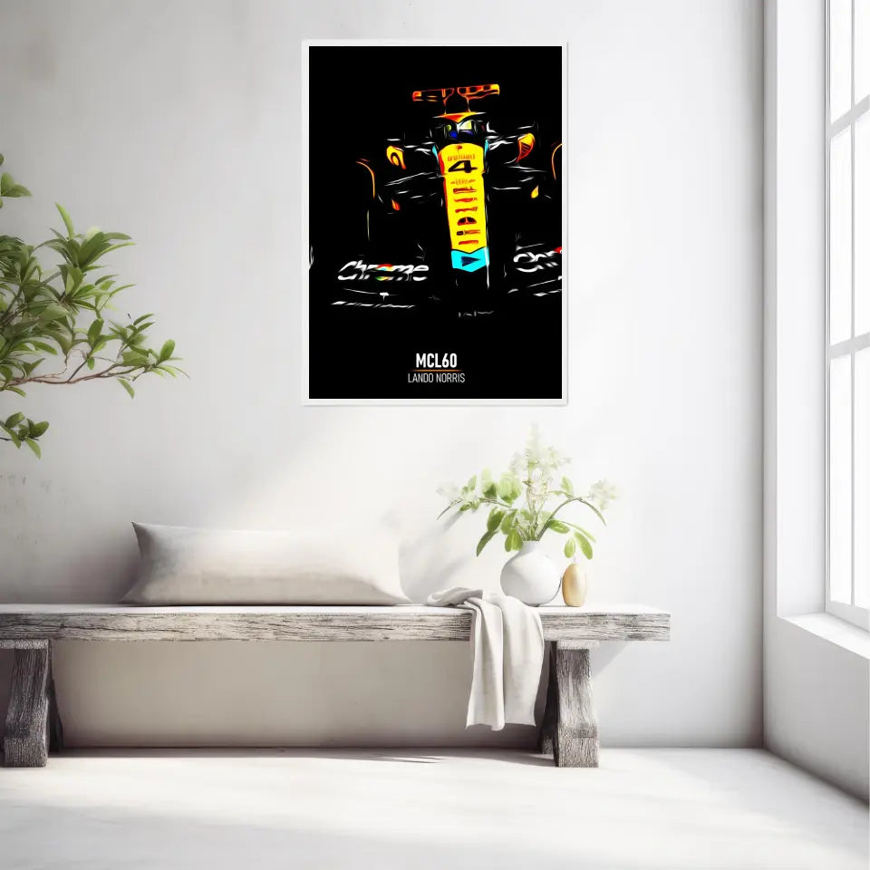 Affiche ou Tableau McLaren MCL60 Lando Norris Formule 1