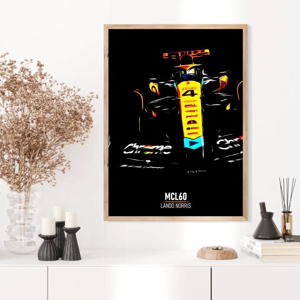Affiche ou Tableau McLaren MCL60 Lando Norris Formule 1