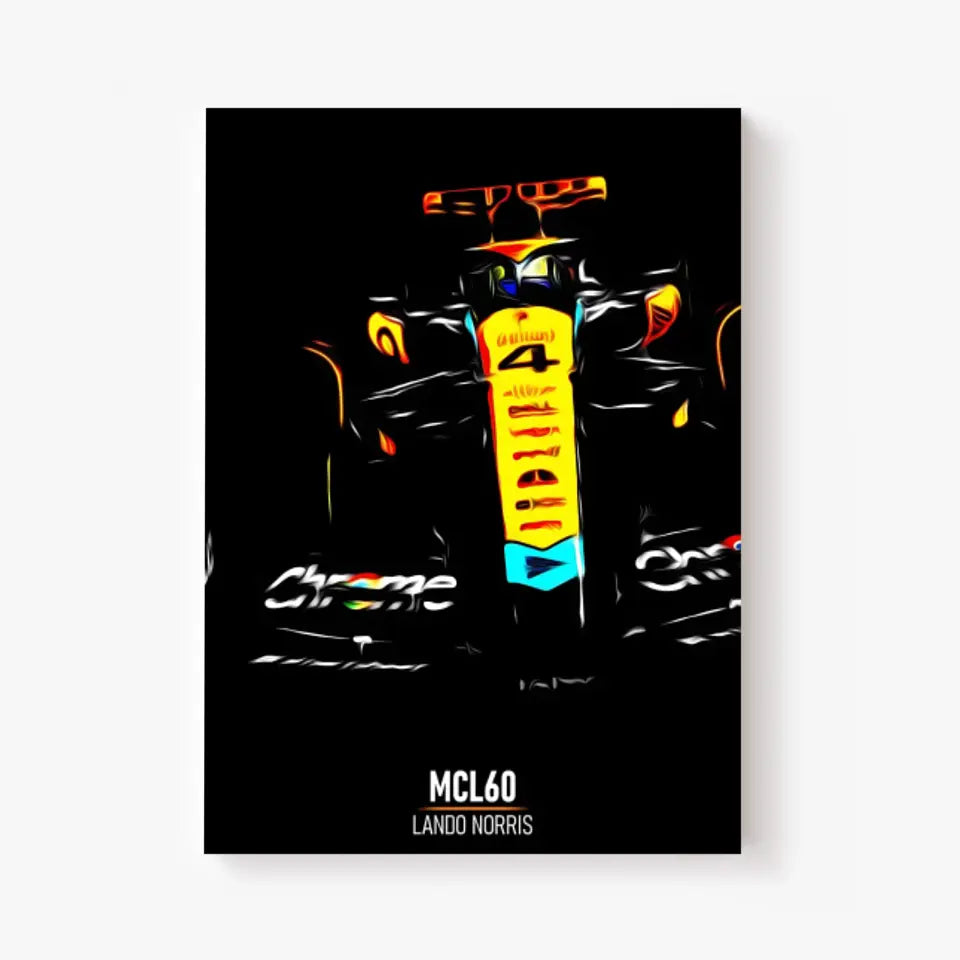 Affiche ou Tableau McLaren MCL60 Lando Norris Formule 1