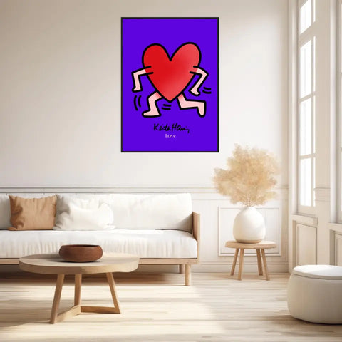 Affiche et Tableau Moderne Keith Haring Love