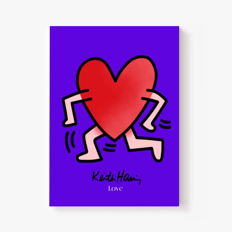 Affiche et Tableau Moderne Keith Haring Love