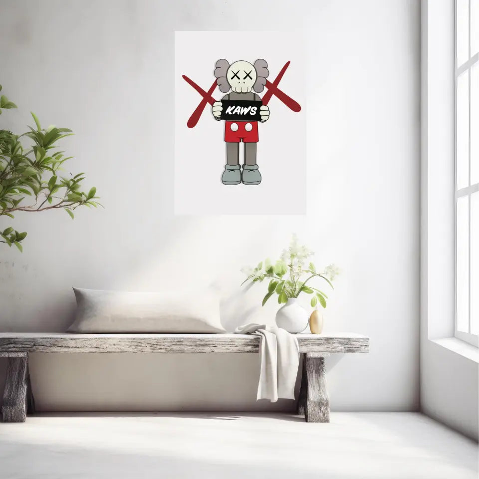 Affiche et Tableau Moderne KAWS Prison