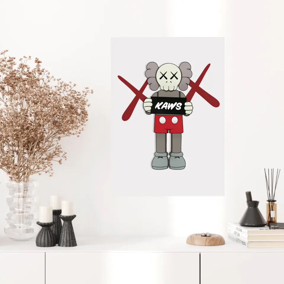Affiche et Tableau Moderne KAWS Prison