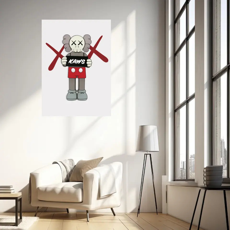 Affiche et Tableau Moderne KAWS Prison