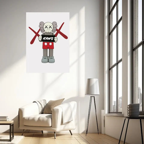 Affiche et Tableau Moderne KAWS Prison