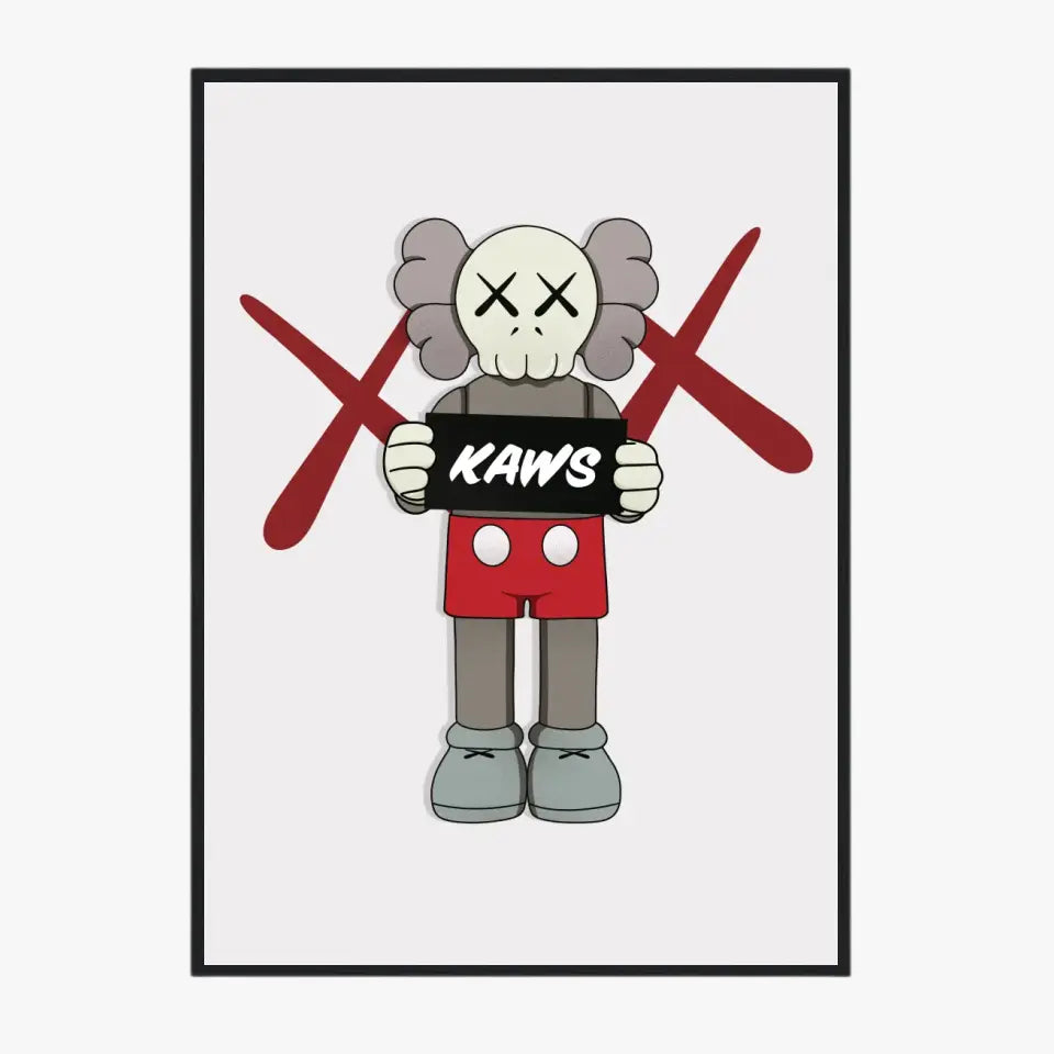 Affiche et Tableau Moderne KAWS Prison