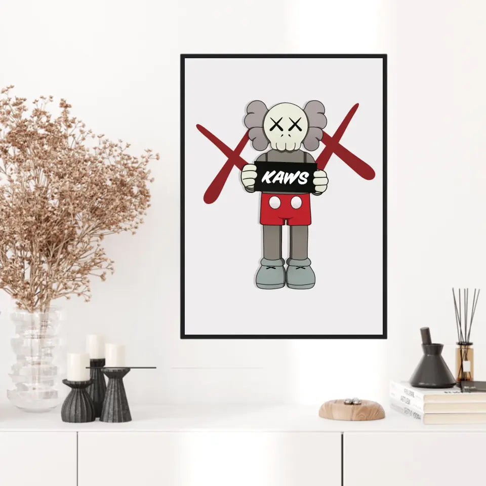 Affiche et Tableau Moderne KAWS Prison