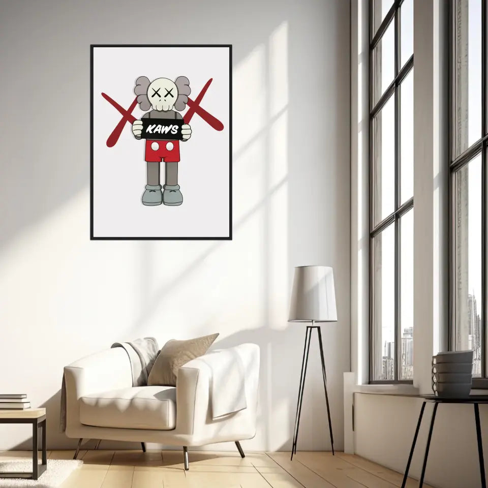 Affiche et Tableau Moderne KAWS Prison