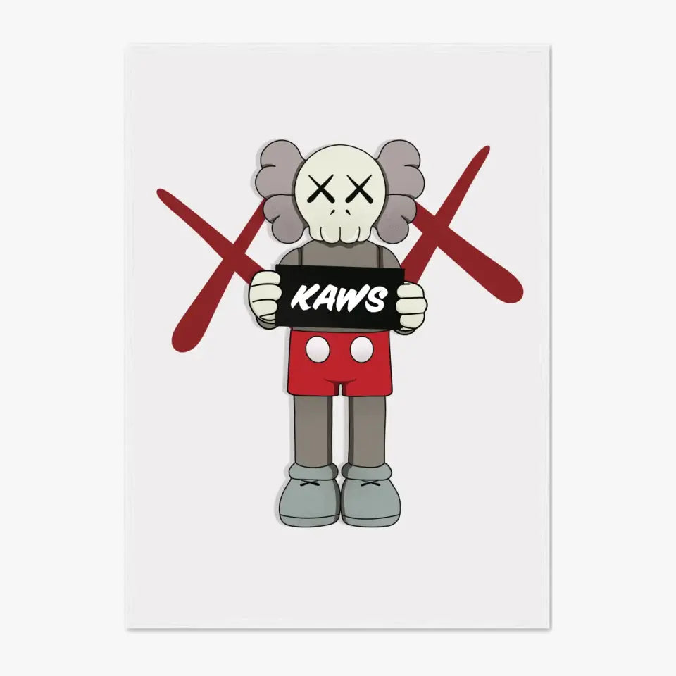 Affiche et Tableau Moderne KAWS Prison